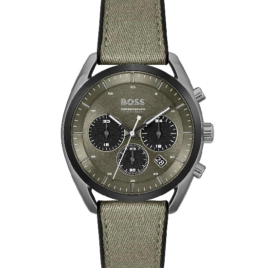 BOSS Analog Green Dial Men's Watch