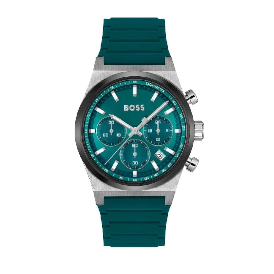 BOSS Analog Green Dial Men's Watch