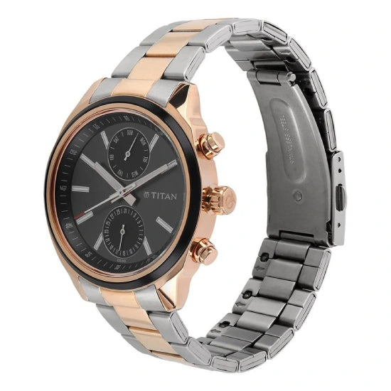 Titan Men WORKWEAR Two Toned Analog Watch