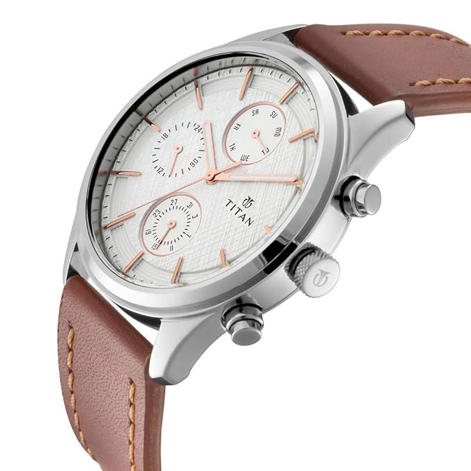 Titan Neo Iv Analog Silver Dial Men's Watch