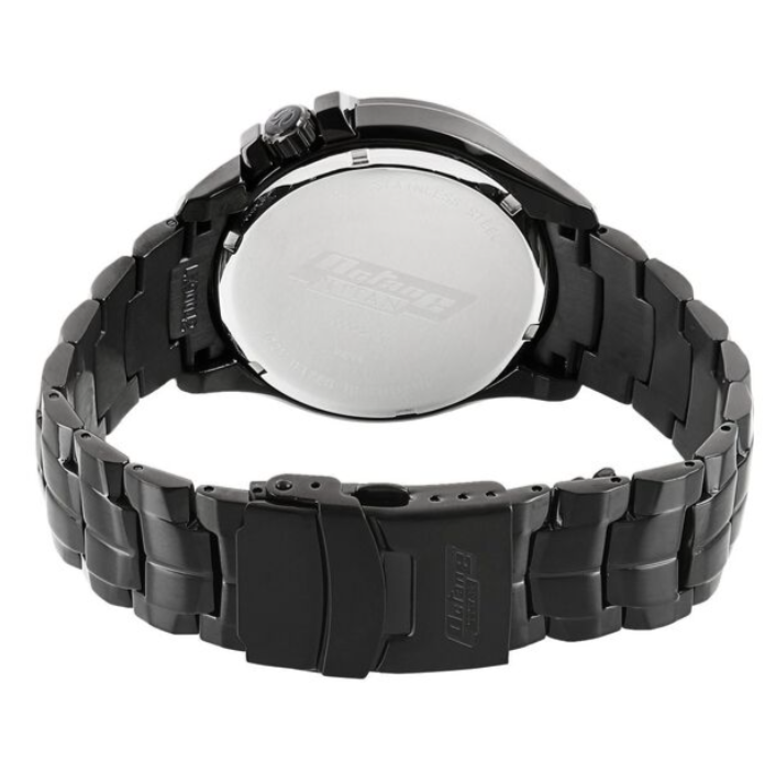 Titan Analog Black Dial with Day and Date Stainless Steel Strap watch for Men