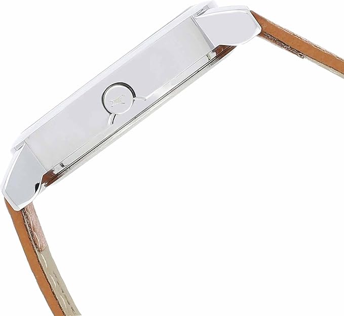 Fastrack Women's Quartz Watch with Analog Display and Leather Bracelet 68010SL06 Free Size