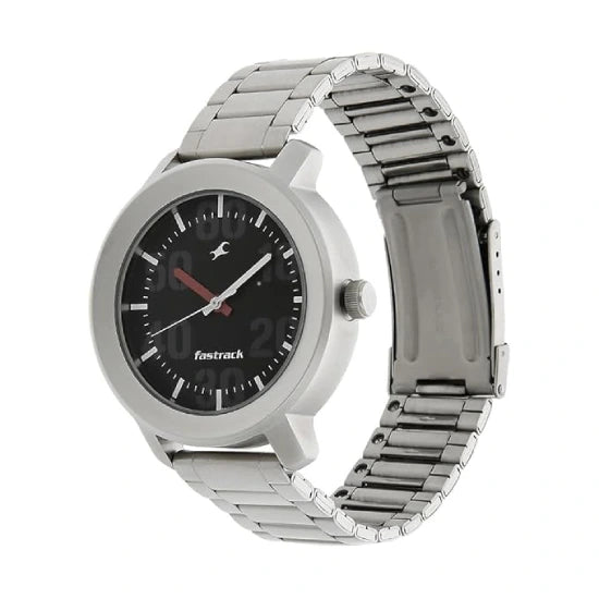 Fastrack Casual Analog Black Dial Men's Watch