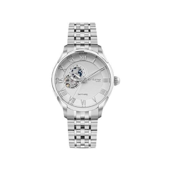 Windsor Men Automatic Silver Dial Analog Metal Watch