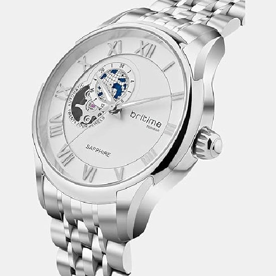 Windsor Men Automatic Silver Dial Analog Metal Watch