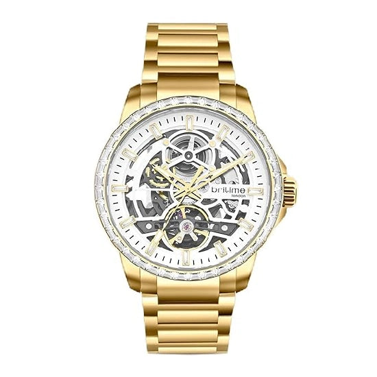 Vantor Men Automatic Silver Dial Analog Metal Watch