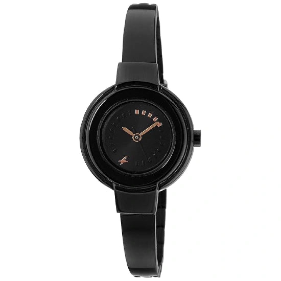 Fastrack Black Dial Women's Watch
