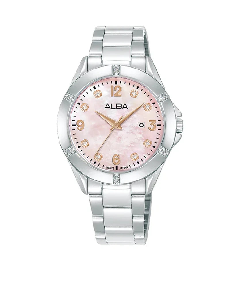Pink Pearl Classic Watch
