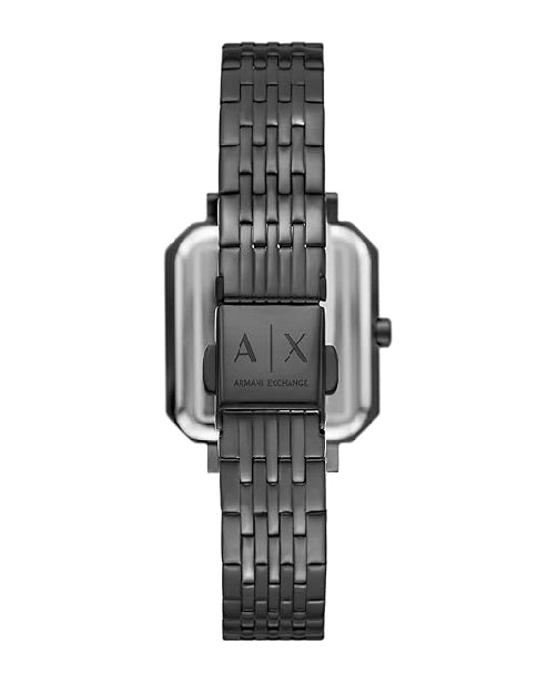 Armani Exchange Black Quartz Stainless Steel Watch