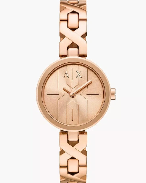 Armani Exchange Rose Gold Watch