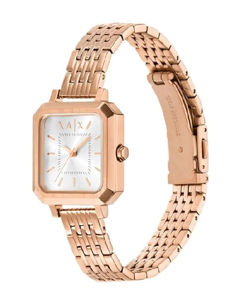 Armani Exchange Rose Gold Watch