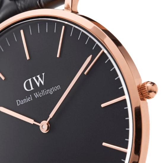 Daniel Wellington Classic Analog Black Dial Men's Watch