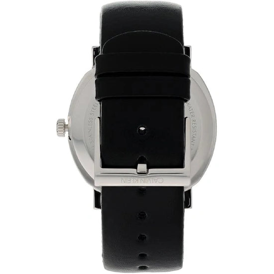 Calvin Klein Men's Quartz Watch, Analog Display And Leather Strap