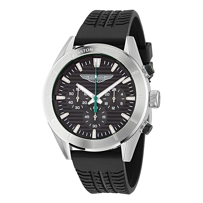 Aston Martin Lagunda Round 45mm Black Dial Analog Men Watch