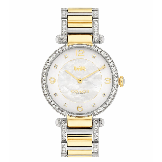 COACH Round Dial Analog Watch for Women
