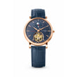 Jupiter Men Automatic Blue Dial Analog Leather Watch
