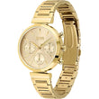 Boss Watches Flawless 24h Indicator|Date Analog Yellow Dial Women's Watch