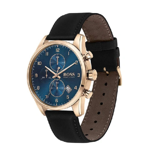 Hugo Boss Analog Blue Dial Men's Watch
