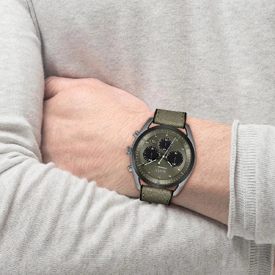 BOSS Analog Green Dial Men's Watch