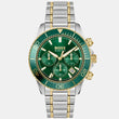 Boss Sealiner Men Quartz Green Dial Chronograph Stainless Steel Watch
