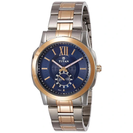 Titan Regalia Rome Analog Blue Dial Men's Watch