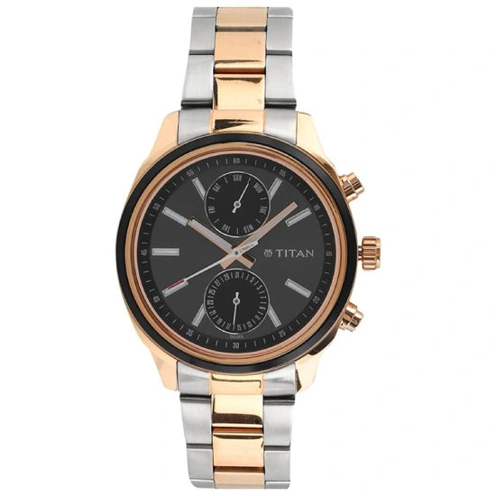 Titan Men WORKWEAR Two Toned Analog Watch
