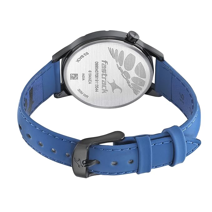 Fastrack Space Analog Black Dial Women's Watch