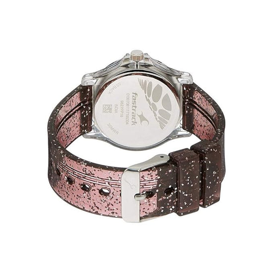 Fastrack Trendies Analog Brown Dial Women's Watch
