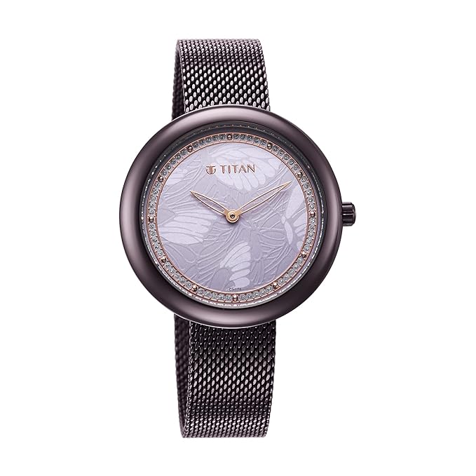 Titan Purple Glitz Women Analog Watch