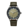 Titan Neo Basics II Quartz Green Round Dial Men's Watch | Genuine Leather Strap Material | Watches for Men Analog