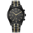 Titan Men BLACK & GOLD Anthracite Analog Watch