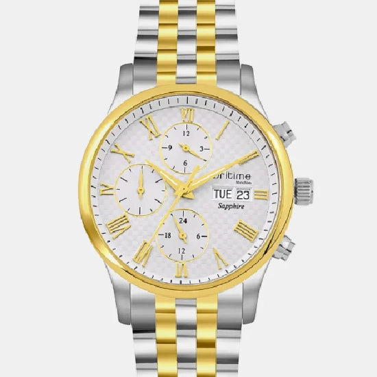 Imperion Men Automatic Silver Dial Analog Stainless Steel Watch