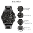 CALVIN KLEIN Sport Multi-Function Analog Black Dial Men's Watch