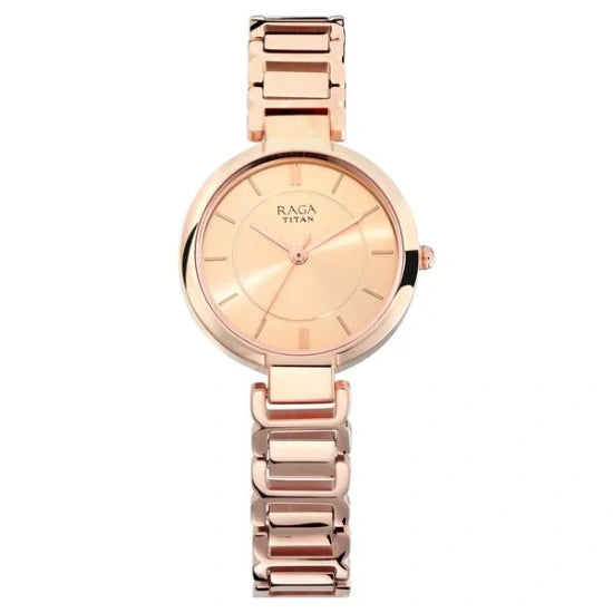 Raga Women's Sundial Gold Elegance: The Timeless Statement Watch