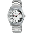 Fastrack Varsity Quartz Analog White Dial Stainless Steel Strap Watch for Guys