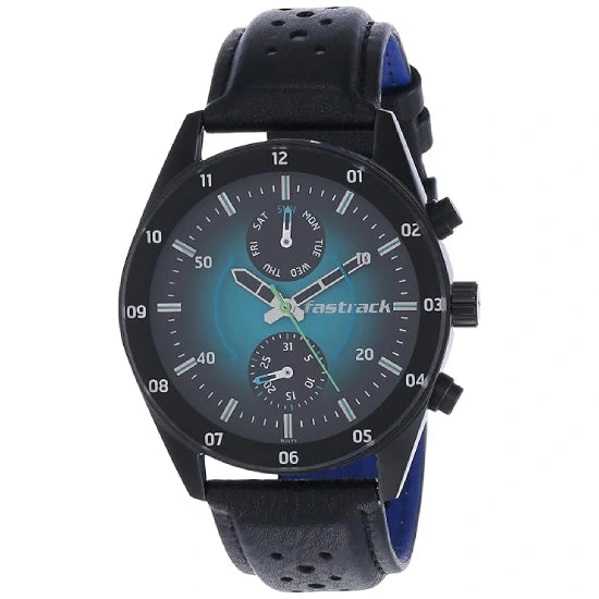 Fastrack Space Analog Blue Dial Men's Watch