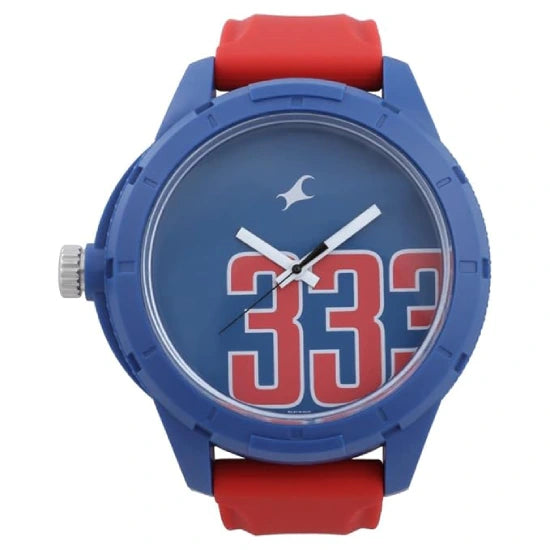Fastrack Tees Analog Blue Dial Unisex Watch