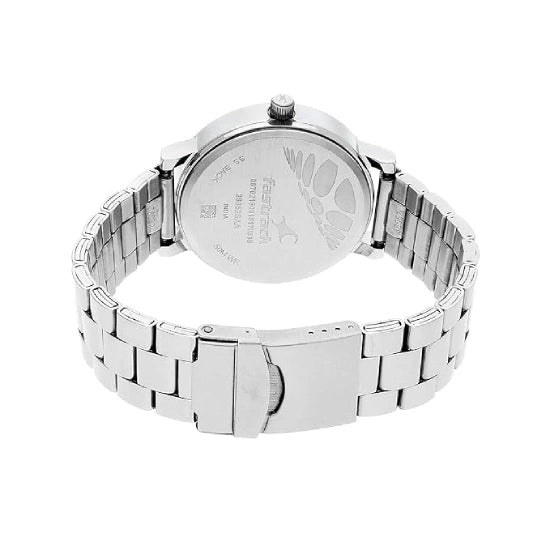 Fastrack Bold Quartz Analog Brown Dial Stainless Steel Strap Watch for Guys