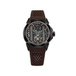 Quantum Men Automatic Maroon Dial Analog Silicone Watch