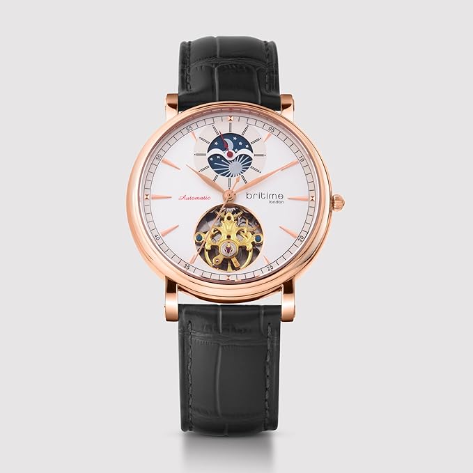 Jupiter Men Automatic Silver Dial Analog Leather Watch