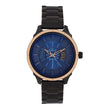 Fastrack All Nighters Quartz Analog Blue Dial Stainless Steel Strap Watch for Girls