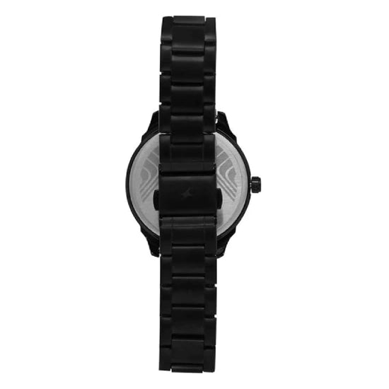 Fastrack All Nighters Quartz Analog Blue Dial Stainless Steel Strap Watch for Girls