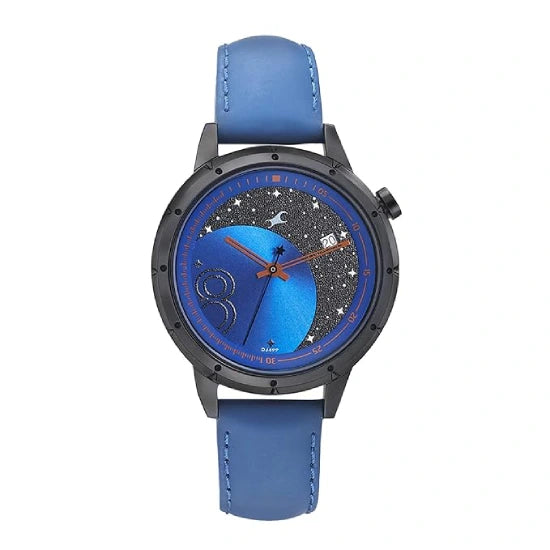Fastrack Space Analog Black Dial Women's Watch