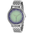 Fastrack Sunburn Quartz Analog Green Dial Metal Strap Watch for Girls