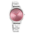 Fastrack Stunners Quartz Analog Grey Dial Silver Metal Strap Watch for Guys