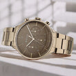 Titan Urban Magic Brown Dial Multial Stainless Steel Strap watch for Men