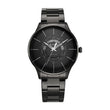 Titan Black Dial World Time with Date Stainless Steel Strap watch for Men