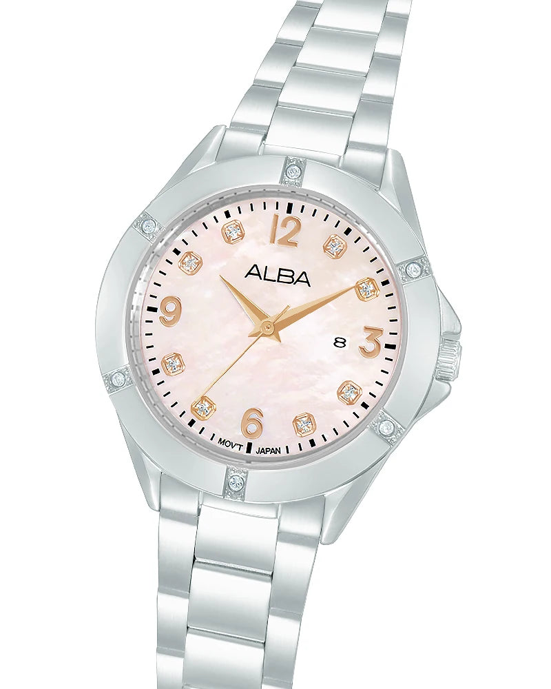 Pink Pearl Classic Watch