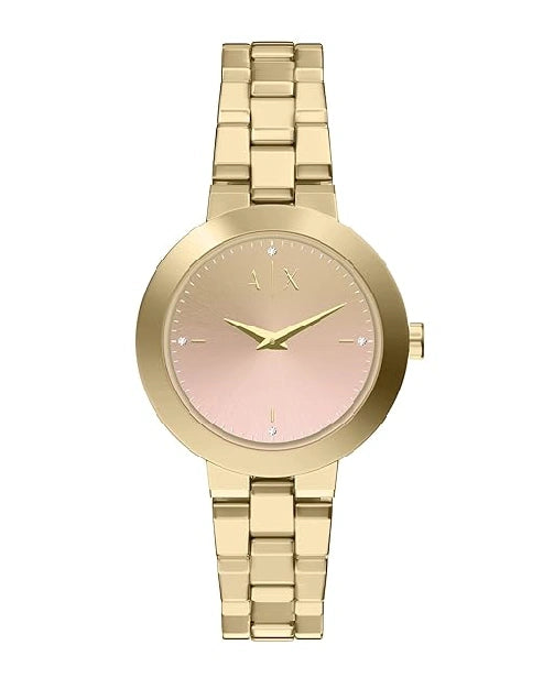 Armani Exchange Gold Watch