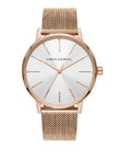 Armani Exchange Rose Gold Watch For Women